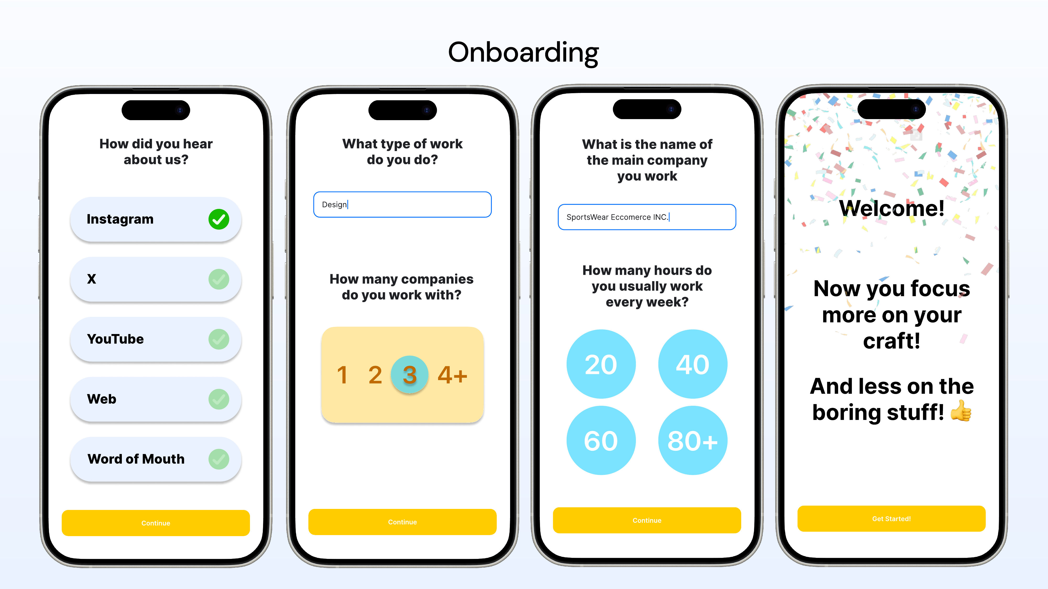 Clockfolio: Freelancer Time Tracker — 12