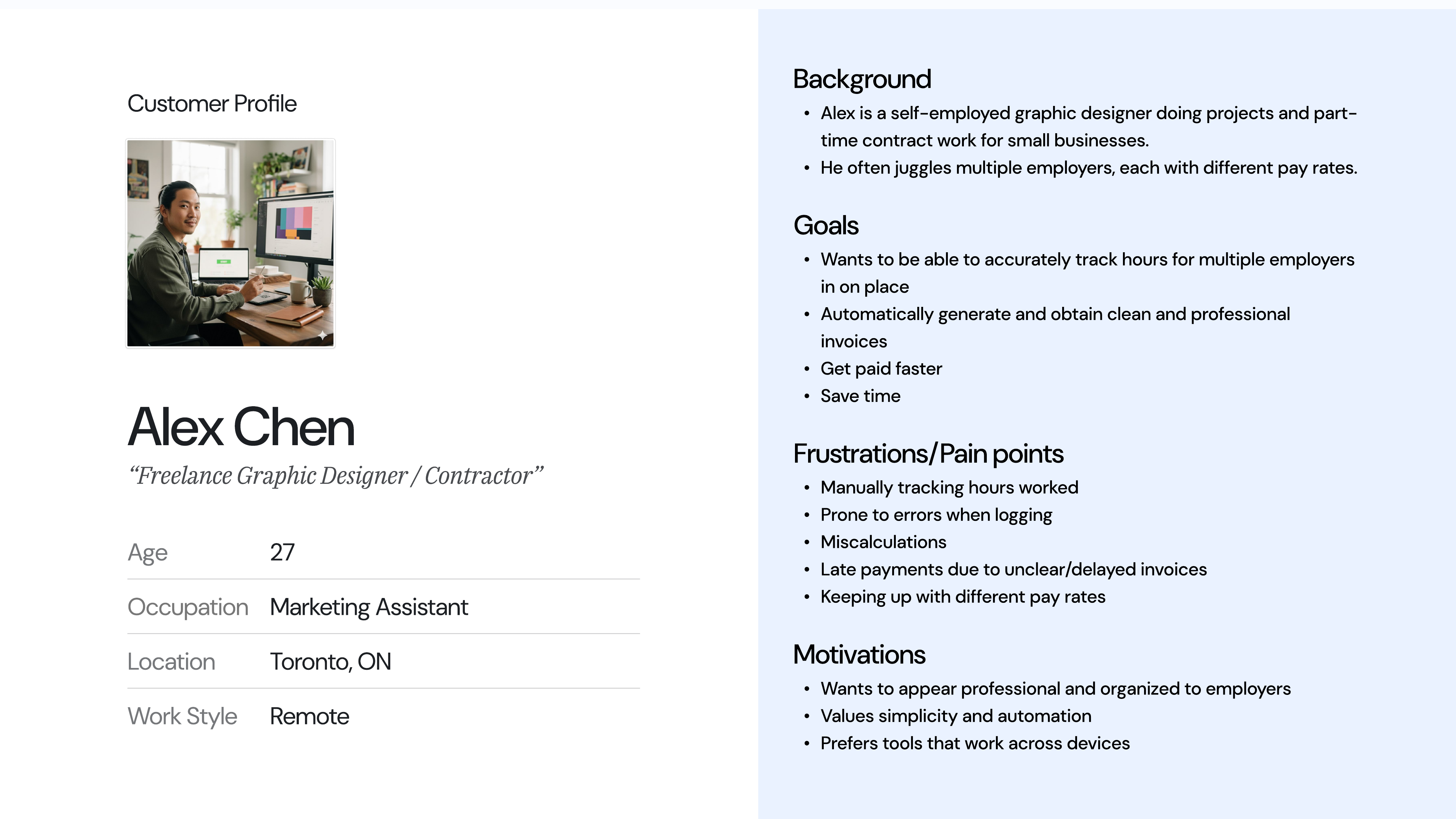 Clockfolio: Freelancer Time Tracker — 5
