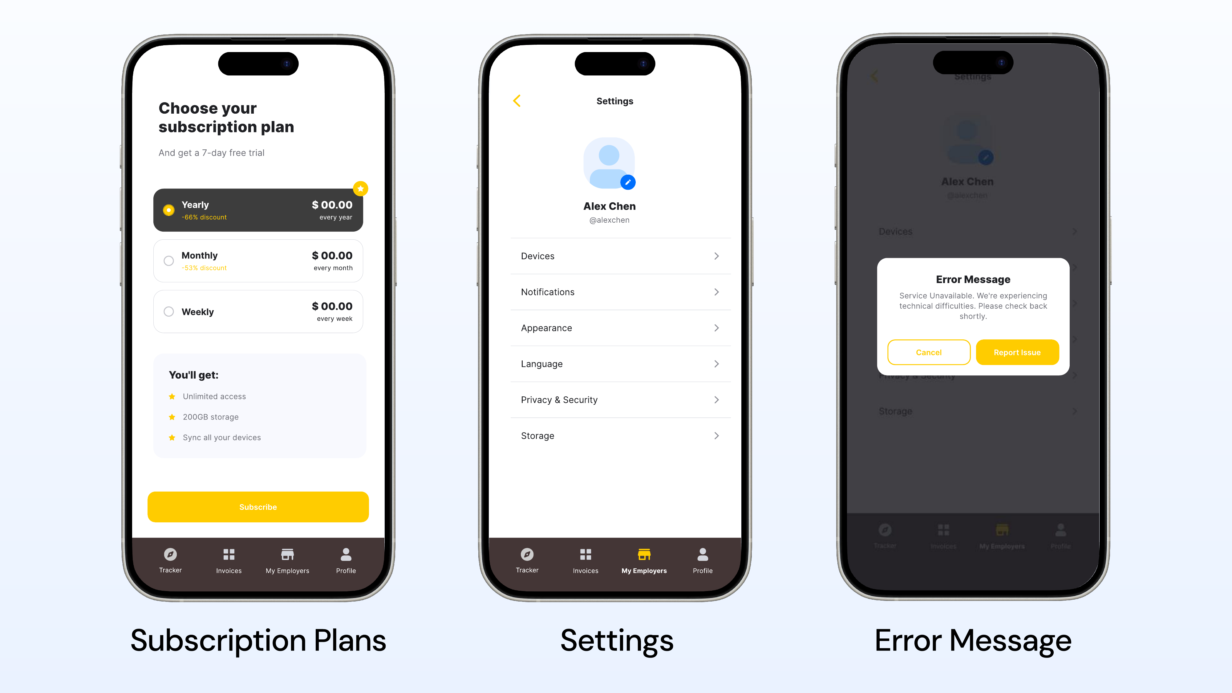 Clockfolio: Freelancer Time Tracker — 16